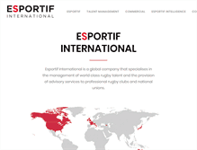 Tablet Screenshot of esportif.com